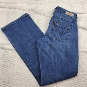 Levi's bootcut mid/low rise jeans